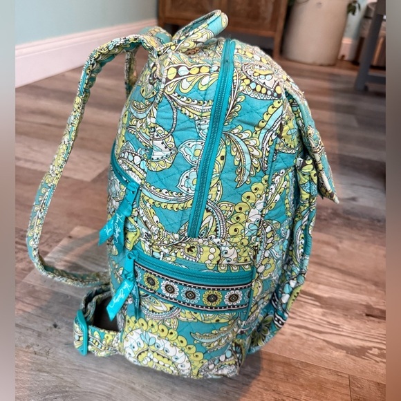 Vera Bradley Retired Peacock Paisley Backpack main image 6